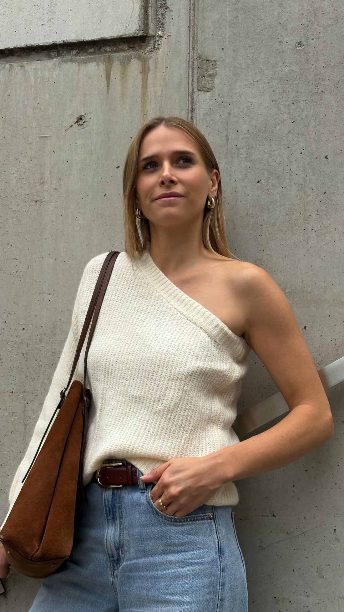 One Shoulder Sweater